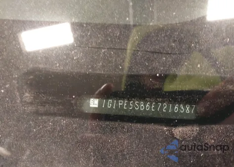 2014 Chevrolet Cruze 2Lt Auto из США, поврежденный, VIN 1G1PE5SB6E7216387